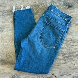 MOTHER Blue Denim Jeans